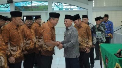 Bupati Asahan Lantik Pengurus PWRI Masa Bhakti 2023–2027