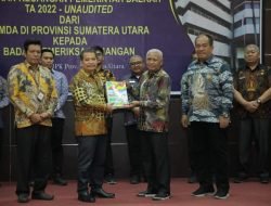 Bupati Asahan Serahkan LKPD Kepada BPK RI Perwakilan Sumut