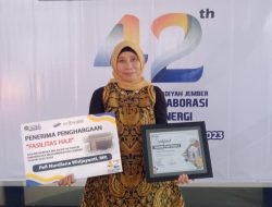 Mengabdi 10 Tahun Lebih, Fefi Nurdiana Widjayanti Dosen Unmuh Jember Raih Dosen Terbaik Dapat Fasilitas Haji