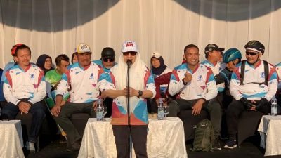 Bupati Bojonegoro Hadiri Gowes Perumda Air Minum Tirta Buana, Ajak Tingkatkan Pelayanan Ketersediaan Air