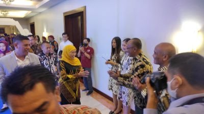 Puncak Acara HPN 2023 PWI Jatim Dihadiri Gubernur Jatim di Hotel Grand Surya Kediri