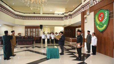 Bupati Dolly Lantik Parlindungan Harahap Sebagai Penjabat Sekda Tapsel