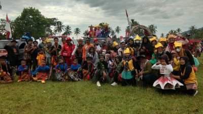 Pekon Kacapura Ikuti Karnaval HUT Kabupaten Tanggamus yang ke-26