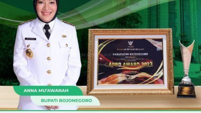 Pemkab Bojonegoro Raih Penghargaan Realisasi Pendapatan Daerah 2022 Tertinggi se-Indonesia