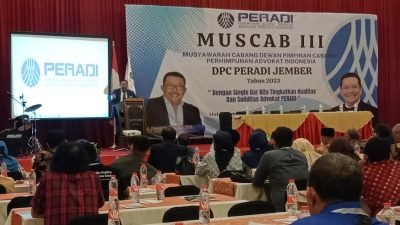 PERADI Jember Gelar Muscab ke III Bersaing Perebutan Ketua DPC