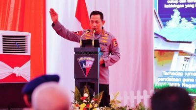 Kapolri Resmikan Pembangunan Asrama Brimob Polda Kalimantan Barat