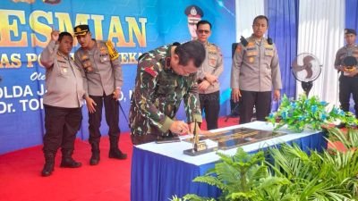 Kapolda Jatim Resmikan Gedung Satpas SIM di Polres Pamekasan