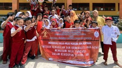 BPHN Kemenkumham Tekan Angka Kriminal Anak, LBH Butta Toa Bantaeng Sentuh Dua SD Sekaligus