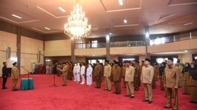 Simak, Pesan Bupati Dolly Kepada 94 Pejabat Tapsel yang Dilantik