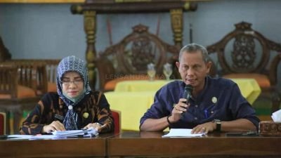 Asisten I Pemerintahan dan Kesra Labuhanbatu Buka Rapat Evaluasi Pengisian Data Indikator Kabupaten Layak Anak