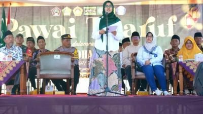Songsong Ramadhan 1444 Hijriyah, Bupati Blitar  Berangkatkan Pawai Ta’aruf