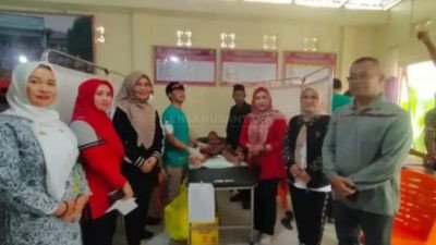 Kepala Dinas Kesehatan Dampingi Bupati Tanggamus Tinjau Donor Darah