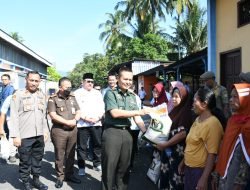 Dandim 0822 Bondowoso Hadiri Lounching Bantuan Pangan Beras