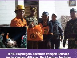 BPBD Bojonegoro Asesmen Dampak Bencana Angin Kencang di Kecamatan Kapas