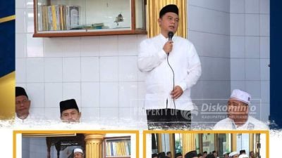 Bupati Labuhanbatu dan Sejumlah Pimpinan OPD Kunjungi Masjid Jami Nurul Huda