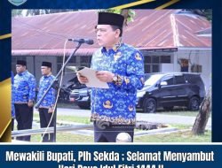 Mewakili Bupati, Plh Sekda Labuhanbatu : Selamat Menyambut Hari Raya Idul Fitri 1444 H