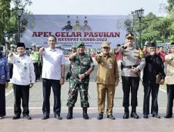Dandim Pemalang Hadiri Apel Gelar Pasukan Operasi Ketupat Candi 2023