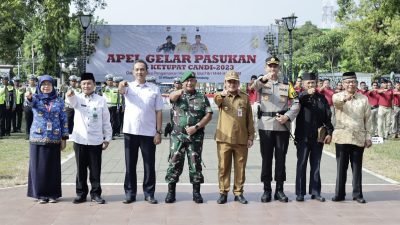 Dandim Pemalang Hadiri Apel Gelar Pasukan Operasi Ketupat Candi 2023