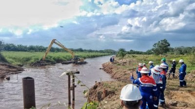 Antisipasi Banjir, PHR Bersihkan Sungai Sepanjang 28 Km di Kabupaten Bengkalis-Rohil