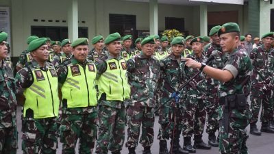 Apel Keberangkatan Cuti, Ini Pesan Dandim 0822 Bondowoso