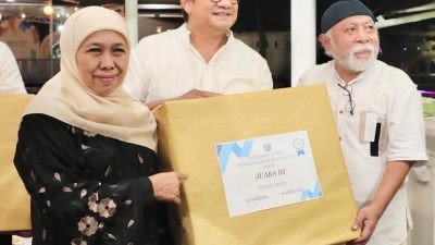 Tingkatkan Keguyuban antar OPD, Gubernur Khofifah Gelar Qiyamul Lail dan Lomba Masak Bandeng Gresik