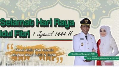 Wabup Rasyid Berharap Idul Fitri 1 Syawal 1444 H Menjadikan Warga Tapsel Berkepribadian Lebih Baik