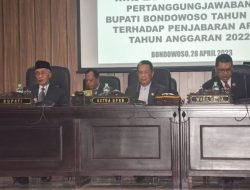 DPRD Bondowoso Gelar Rapat Paripurna LKPJ TA 2022, Begini Komitmen Bupati Salwa Arifin