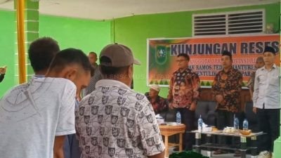 Anggota DPRD Provinsi Riau Ramos Teddy Sianturi Gelar Reses di Desa Mentulik