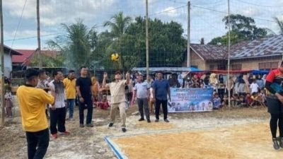 Semi Open Turnamen Volly Pauh Muda Club Cup 2 Dibuka Langsung oleh Ketua DPRD Kampar