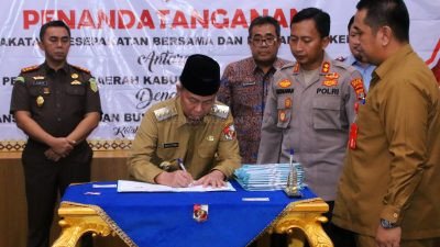 Pemkab Lampura MoU dengan Instansi Vertikal dan Pihak Terkait Pembentukan Mal Pelayanan Publik