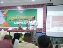 Wakil Bupati Asahan Buka Rapat Koordinasi Kepala Desa