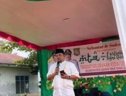 Camat Kota Kisaran Timur Hadiri Pembukaan MTQ Kelurahan Tahun 2023
