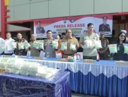 Bupati Asahan Ikuti Press Rilis Sat Res Narkoba Polres Asahan