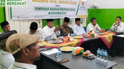 Baznas Riau Berikan Pembekalan untuk Peningkatan Pelayanan di Baznas Rohil