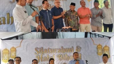 Calon Kuat Bupati Bogor Gelar Halal Bihalal Bersama Elite Parpol dan Simpatisan