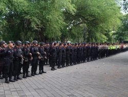 Polresta Denpasar Terjunkan Ratusan Personel Pengamanan Peringatan May Day 1 Mei 2023