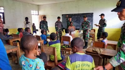 Inilah Potret Kegiatan Satgas Yonif 527/BY Selama di Papua