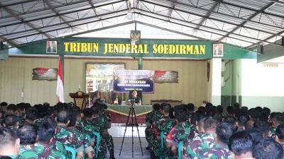 Halal Bihalal dan Penambahan Jam Komandan, Dandim 0704 Banjarnegara Titip Pesan Ini Kepada Jajarannya