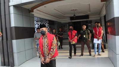 3 Orang Tersangka Diduga Korupsi DAK TA 2021 di Disdik Labura Ditangkap Kejaksaan Negeri Labuhanbatu