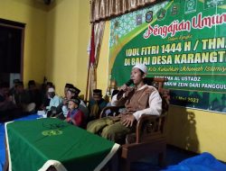 Ajang Menjaga Tali Silaturahmi, Pemdes Karangtengah Adakan Halal Bihalal