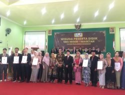 337 Peserta Didik SMAN 1 Magetan Dinyatakan Lulus, Ini Pesan Bupati Magetan
