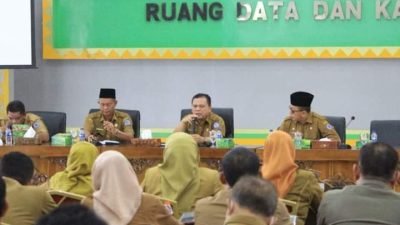 Pemkab Labuhanbatu Gelar Rapat Koordinasi Finishing Kampung KB Pondok Batu