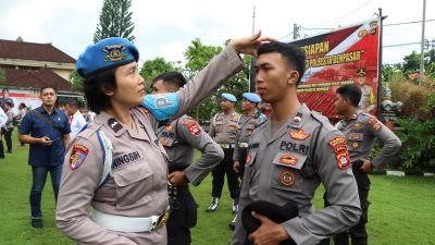 Bid Propam Polda Bali Gelar Gaktiblin di Polresta Denpasar, 105 Personel Dites Urine