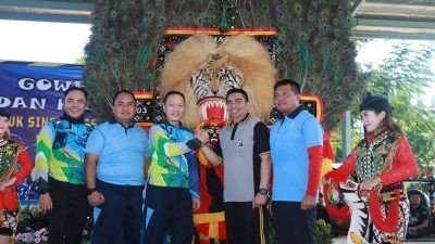 Kapolres Magetan Gelar Halal Bihalal dan Olahraga Bersama se-Korwil Madiun Raya, Perkuat Sinergitas Tiga Pilar TNI-Polri Serta Pemda