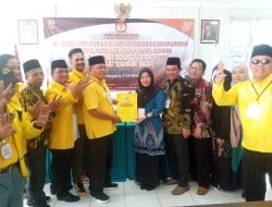 Penuh dengan Dramatis, Berkas 50 Bacaleg Golkar, Akhirnya Diterima KPU Banjarnegara