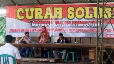 Gelar Forum Diskusi Curah Solusi ‘Mbangun Dalan Kamulyaan’, Pemerhati Perbaikan Jalan Kabupaten Blitar Ajak Masyarakat Swadaya