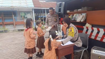 Tingkatkan Minat Baca, Polres Labuhanbatu Giatkan Perpustakaan Keliling