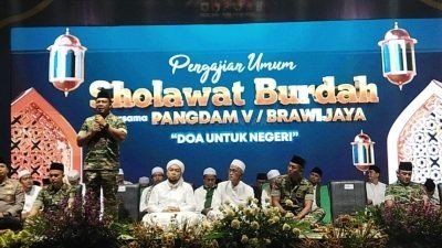 Sholawat Burdah Dihadiri Pangdam V Brawijaya, Ini Ungkapan Syukur Bupati Bondowoso