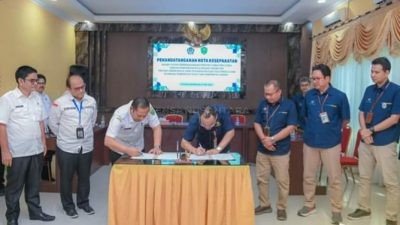 Pemko Padang Sidempuan Teken MoU Peningkatan Kualitas Pengelolaan Keuangan dengan Kanwil Ditjen Perbendaharaan Provsu