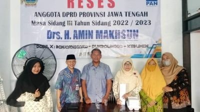 Reses Konsolidasi Partai di Banjarnegara, Anggota DPRD Provinsi Jawa Tengah : Kita Harus Bisa Mengulang Kembali Pemilu 2009